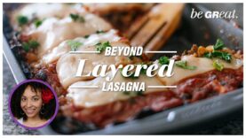 Beyond Layered Lasagna Vegan Recipe – The Colorful Home Cooking Show